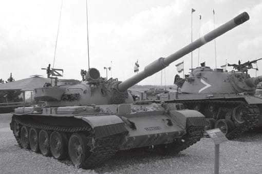 Tiran 5 — израильская модификация советского среднего
танка Т-55